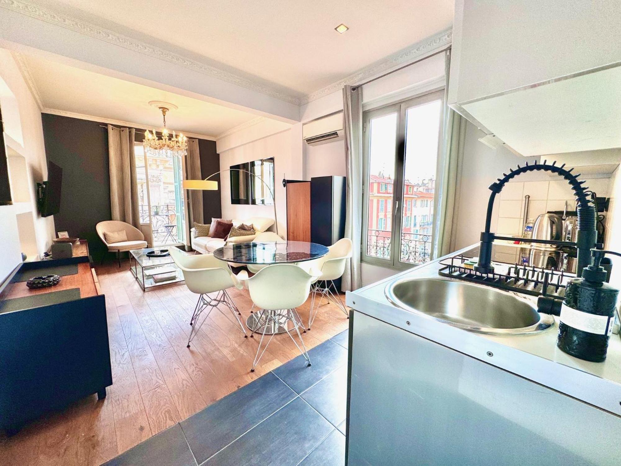 Appartement Riviera - Le Petit Balcon De L'opera - Old Town Promenade Des Nice